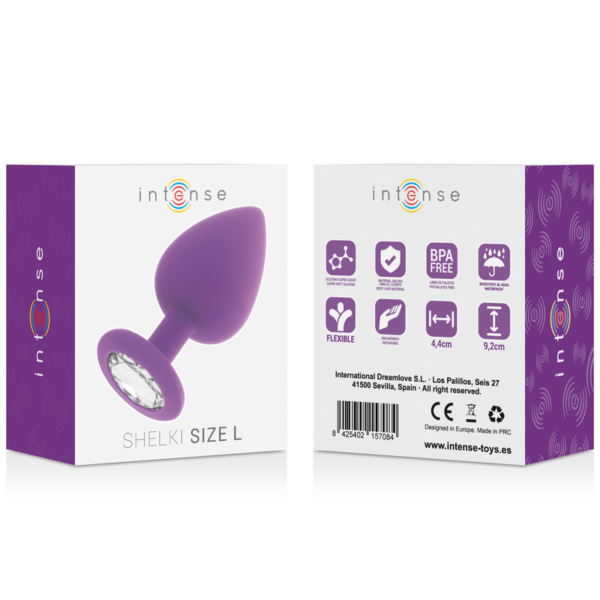 SHELKI L PLUG ANALE LILLA - immagine 5