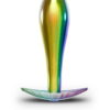 Metal Butt Plug Set in Rainbow Colours - immagine 5