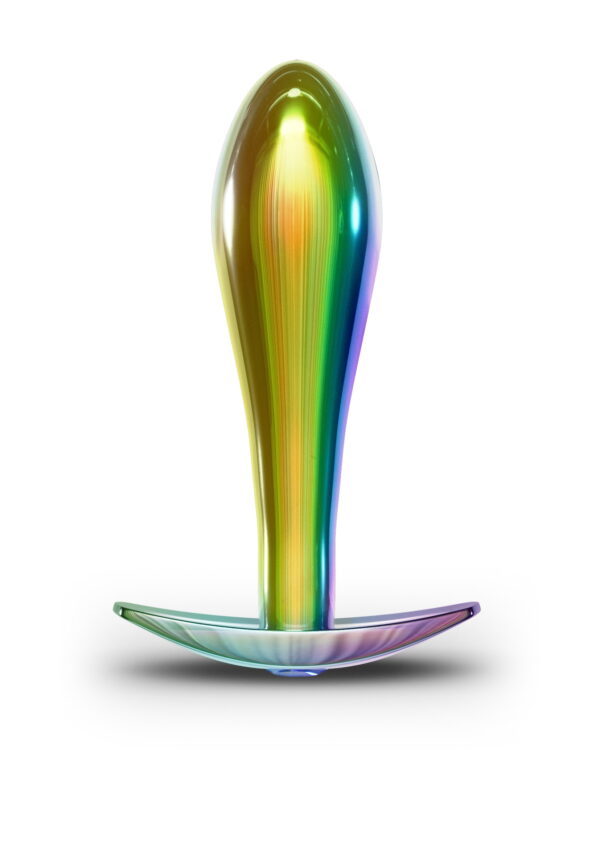 Metal Butt Plug Set in Rainbow Colours - immagine 5