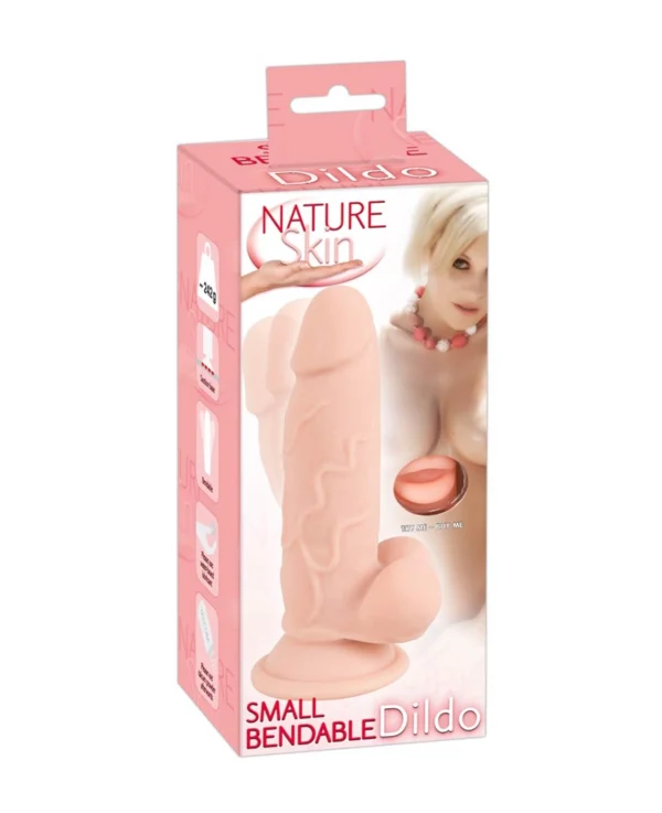 DILDO NATURE SKIN SMALL BENDABLE - immagine 5